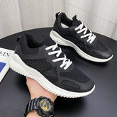 Men's Sports Spring Lovers Breathable Mesh Surface Korean Sneakers